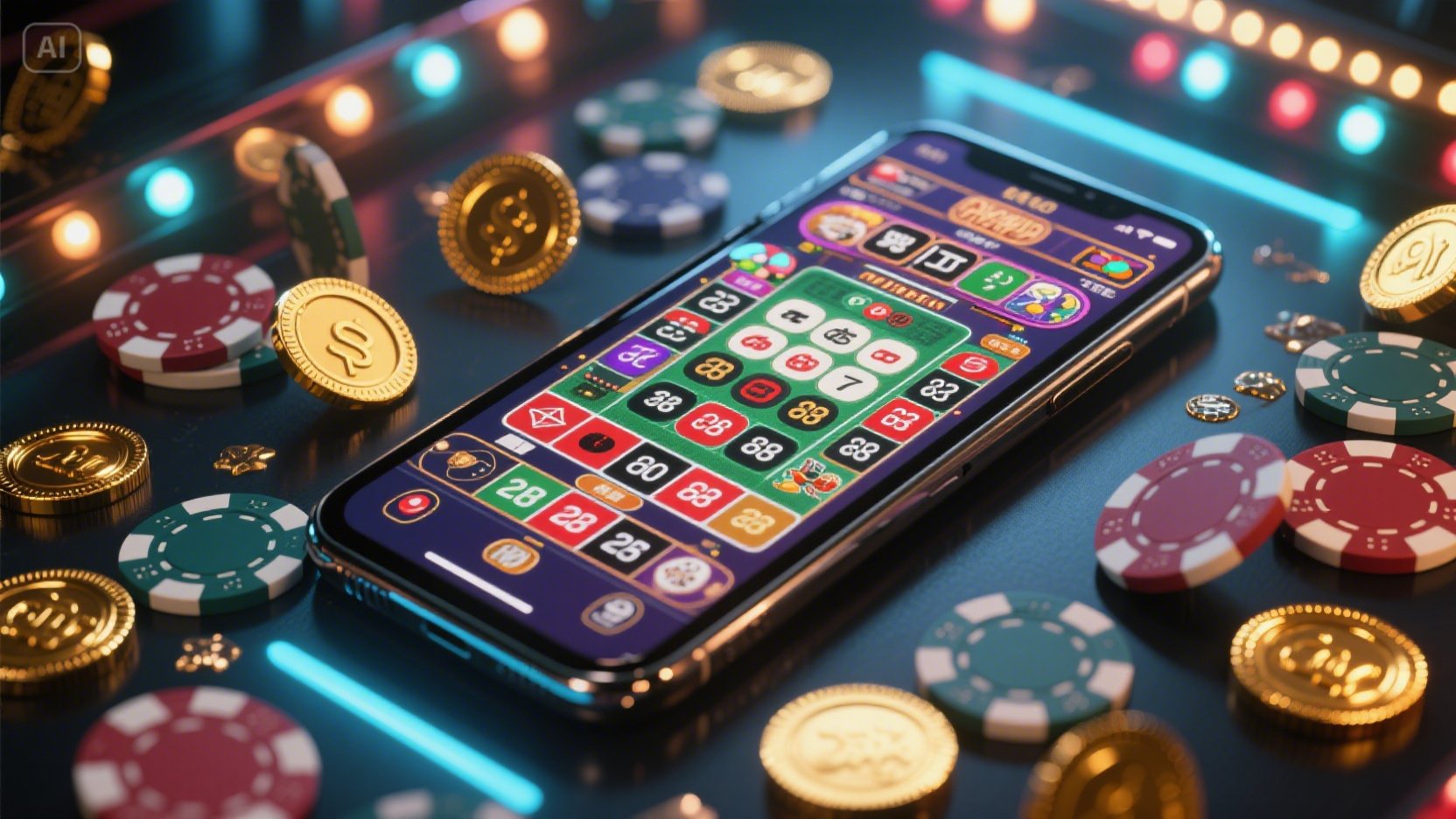 Casino HI68 desktop and mobile interfaces